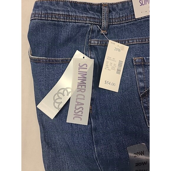 NWT Catherine's Size 20W Secret Slimmer Classic Jeans - Picture 3 of 12